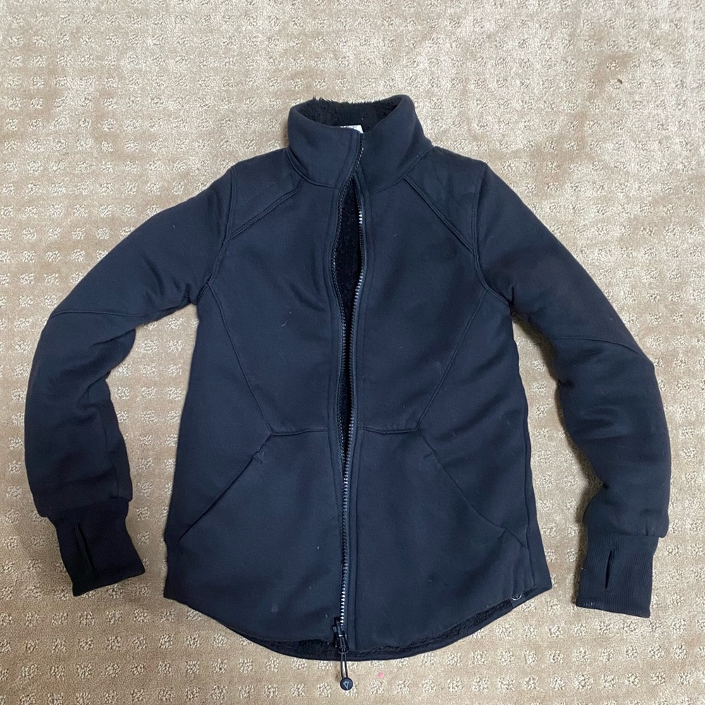 Ivivva fleece reversible jacket size 7